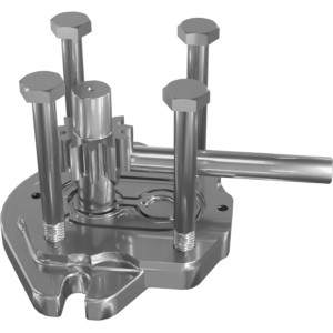 Genie Lift Part # 1296451GT - SCREW,HHF,1/2-13X4,8,ZAG, EA