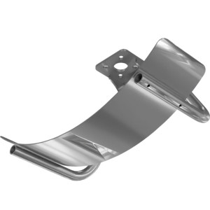 Genie Lift Part # 51.0811.4893GT - REAR MUDGUARD SUPPORT, EA
