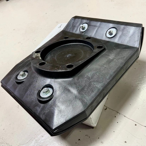 Front view of 11” Plastic Shoe Kit BS50, AS50 Rammers.