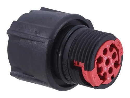 JLG Part # 1001212661 | CONNECTOR,9 POS. PLUG,CLIPPER, EA