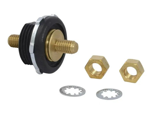 JLG Part # 1001214571 | CONNECTOR,FEED THRU (BLACK), EA