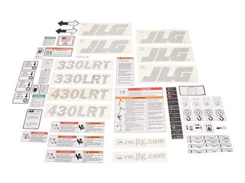 JLG Part # 1001233423 | KIT,330/430LRT DECAL, EA