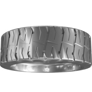Genie Lift Part # 105454GT-MX - WHEEL & TIRE ASSY, LP, 15", EA