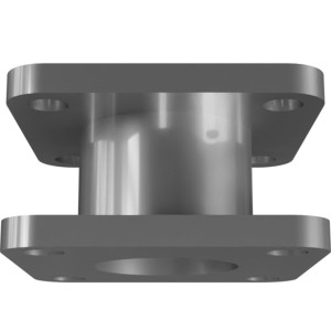 Genie Lift Part # 1288639GT - WELDMENT, SPACER, D1105 MUFFLER, EA