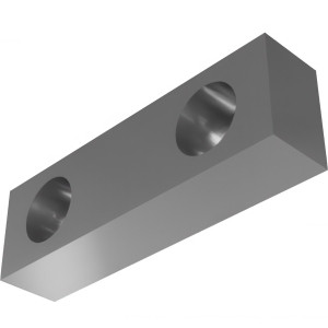Genie Lift Part # 1292507GT - WEAR PAD, 5 X 1.5 X 1 W/NUTS, EA