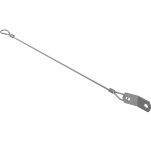 Genie Lift Part # 1292932GT - LANYARD, STEEL, 8",NYLON SLEEVE,#10, EA