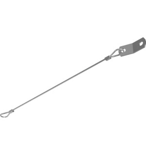 Genie Lift Part # 1292932GT - LANYARD, STEEL, 8",NYLON SLEEVE,#10, EA