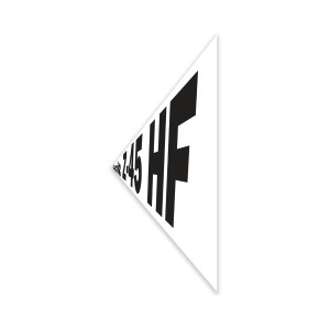 Genie Lift Part # 1295956GT - DECAL,COSMETIC,BLACK,GENIE Z45HF, EA