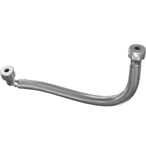 Genie Lift Part # 1296260-1500GT - HOSE ASSEMBLY - 1/2" FUEL GATES,STR FEM,90 FEM, 15", EA