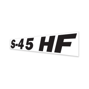 Genie Lift Part # 1296789GT - DECAL, CHASSIS, S-45 HF, BLUE, EA