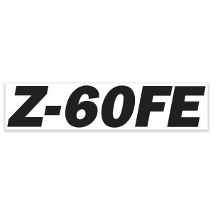 Genie Lift Part # 1297760GT - DECAL COSMETIC, Z60 FE NO GENIE, EA