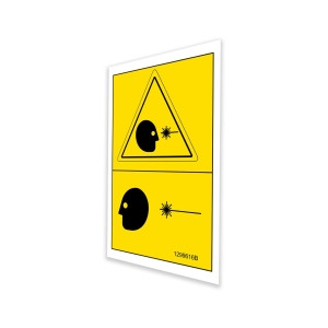 Genie Lift Part # 1299616GT - DECAL, SYMBOL, PLAT LOCATE LIGHT, EA