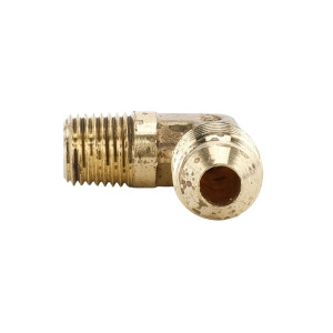 Genie Lift Part # 1304960GT - FITTING,VAPORIZER,1/4 MPT X 3/8 FLARE 90, EA