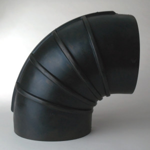 Genie Lift Part # P114314DFS - ELBOW, 90 DEG RUBBER, EA