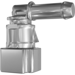 Genie Lift Part # 1268771GT - COUPLING,90DEG,J2044,10MMX3/8"BRB, EA