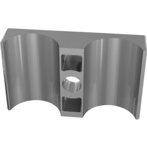 Genie Lift Part # 1296928GT - CLAMP,2 HOSE,PLASTIC,#8, EA