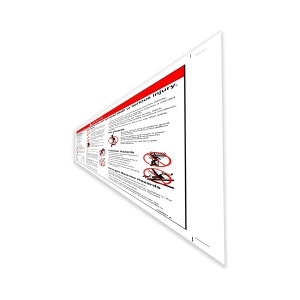 Genie Lift Part # 1298997GT - DECAL, DANGER, GENERAL SAFETY, EA