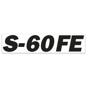 Genie Lift Part # 1304922GT - DECAL, COSMETIC, BLUE, S-60 FE NO GENIE, EA