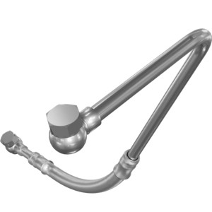 Genie Lift Part # 219164GT - PIPE,TURBO OIL FEED,PER 1104D, EA