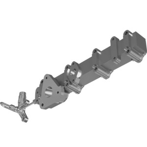 Genie Lift Part # 1257327GT - MANIFOLD,EXHAUST,TCD 3.6,T4F, EA