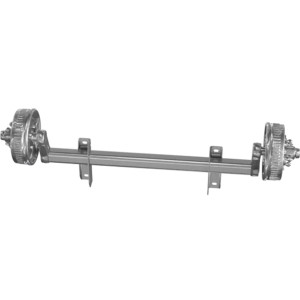 Genie Lift Part # 1309626GT - AXLE ASSY, HYD. BRAKE 52", EA