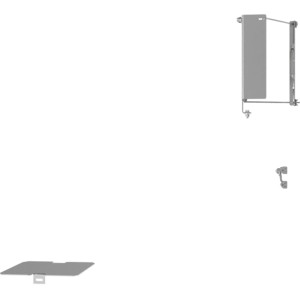 Genie Lift Part # 1310985GT - ASSEMBLY, COVER, REAR AXLE, GENIE BLUE, EA