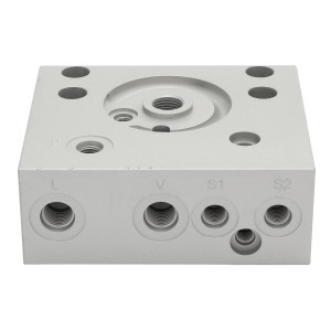 Genie Lift Part # 1301548GT - MANIFOLD BLOCK, DUPUTY BLOCK, POWER UNIT, E-DRIVE, EA