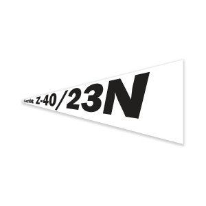 Genie Lift Part # 1299751GT - DECAL,GENIE Z40/23N, BLUE, EA