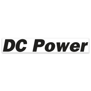 Genie Lift Part # 1299739GT - DECAL,COSMETIC,DC POWER BLUE, EA