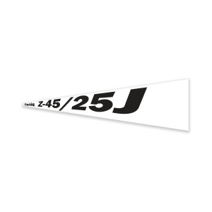 Genie Lift Part # 1299734GT - DECAL,COSMETIC,GENIE Z-45/25J BLACK, EA