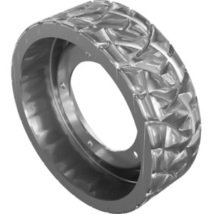 Genie Lift Part # 1299494GT - TIRE/WHEEL, NON-MARKING, 5-BOLT, 15x5", EA