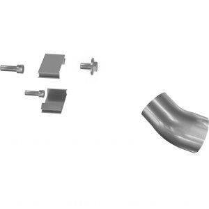 Genie Lift Part # 1290370GT - ADAPTER, AIR INTAKE, 2" X 2.4", STG V, EA