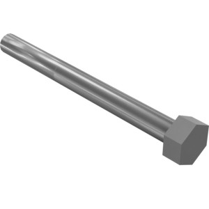 Genie Lift Part # 01.4001.0216GT - SCREW,HHC,M6X65,UNI5737,8.8,ZN, EA