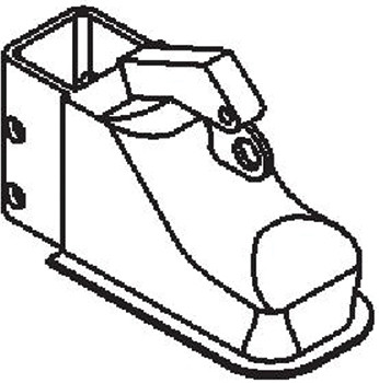 Multiquip 29228 2-inch ball adjustable coupler with 8,000 lb towing capacity, designed for secure connection on compatible 500-gallon water trailers.
