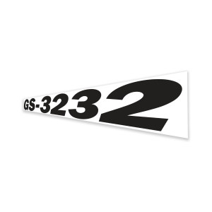 Genie Lift Part # 133099GT - DECAL,COSMETIC,GS3232 NO GENIE, EA
