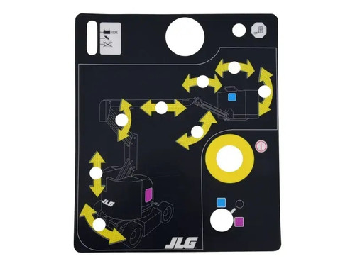JLG Part # 1001266300 | DECAL,MTB AJP, EA