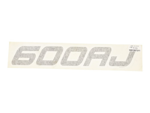 JLG Part # 1001267311 | DECAL,600AJ, EA