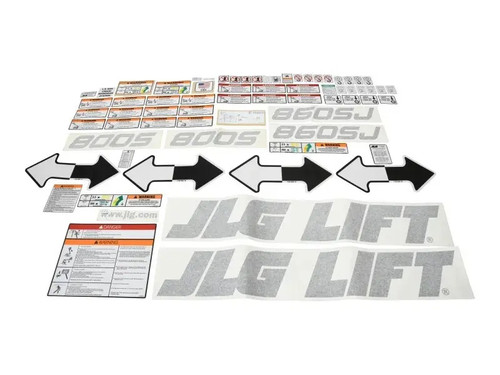 JLG Part # 1001270518 | KIT,MACHINE DECAL, EA
