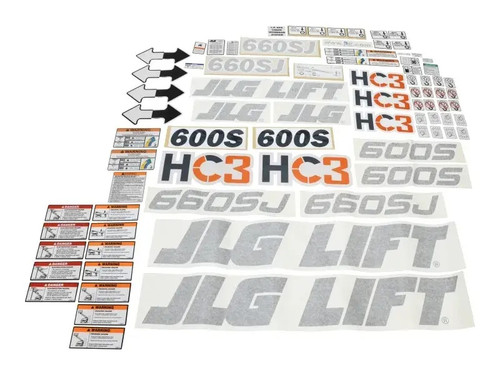 JLG Part # 1001271785 | KIT,MACHINE DECAL, EA