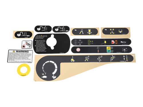 JLG Part # 1001272082 | KIT,400S CONSOLE BOX DECAL, EA