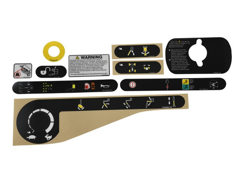 JLG Part # 1001272087 | KIT,600SC CONSOLE BOX DECAL, EA