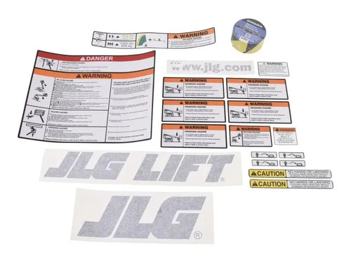 JLG Part # 1001272204 | KIT,1850SJ PLATFORM DECAL, EA