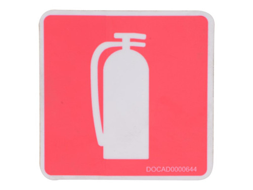 JLG Part # 1001286916 | DECAL,FIRE EXTINGUISHER, EA