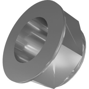 Genie Lift Part # 1283009GT - NUT,NYLOCK FLG,3/4-10,F,ZAG, EA