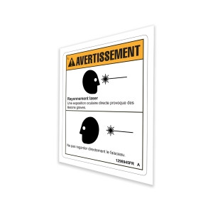 Genie Lift Part # 1298945FRGT - DECAL, PLAT LOCATE LIGHT, EA