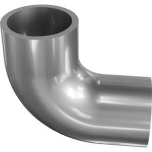 Genie Lift Part # 1312615GT - ELBOW, 90, RUBBER, 2.50" ID, CN4, EA