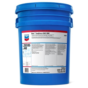 Genie Lift Part # 293105448CHVPK - DRIVE TRAIN FLUID, CHV DELO TORQFORCE SAE 10W, 5 GALLON PAIL, EA