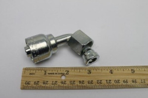 Genie Lift Part # 48825GT - HOSE END,FEMSW,90D,MD,ORFS-8-8, EA
