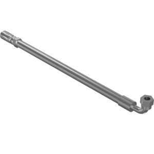 Genie Lift Part # 49143-1729GT - HOSE ASSY,1/2",90 FEM,STR FEM, EA