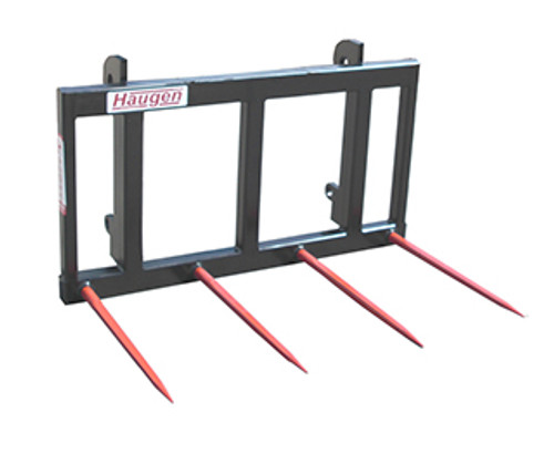 Haugen MTBS - SQ is a top quality square bale spear that is perfect for those in the agricultural industry. This product comes with a frame width of 66 inches and a frame height of 36 inches, as well as four 39" Conus 2 tines.